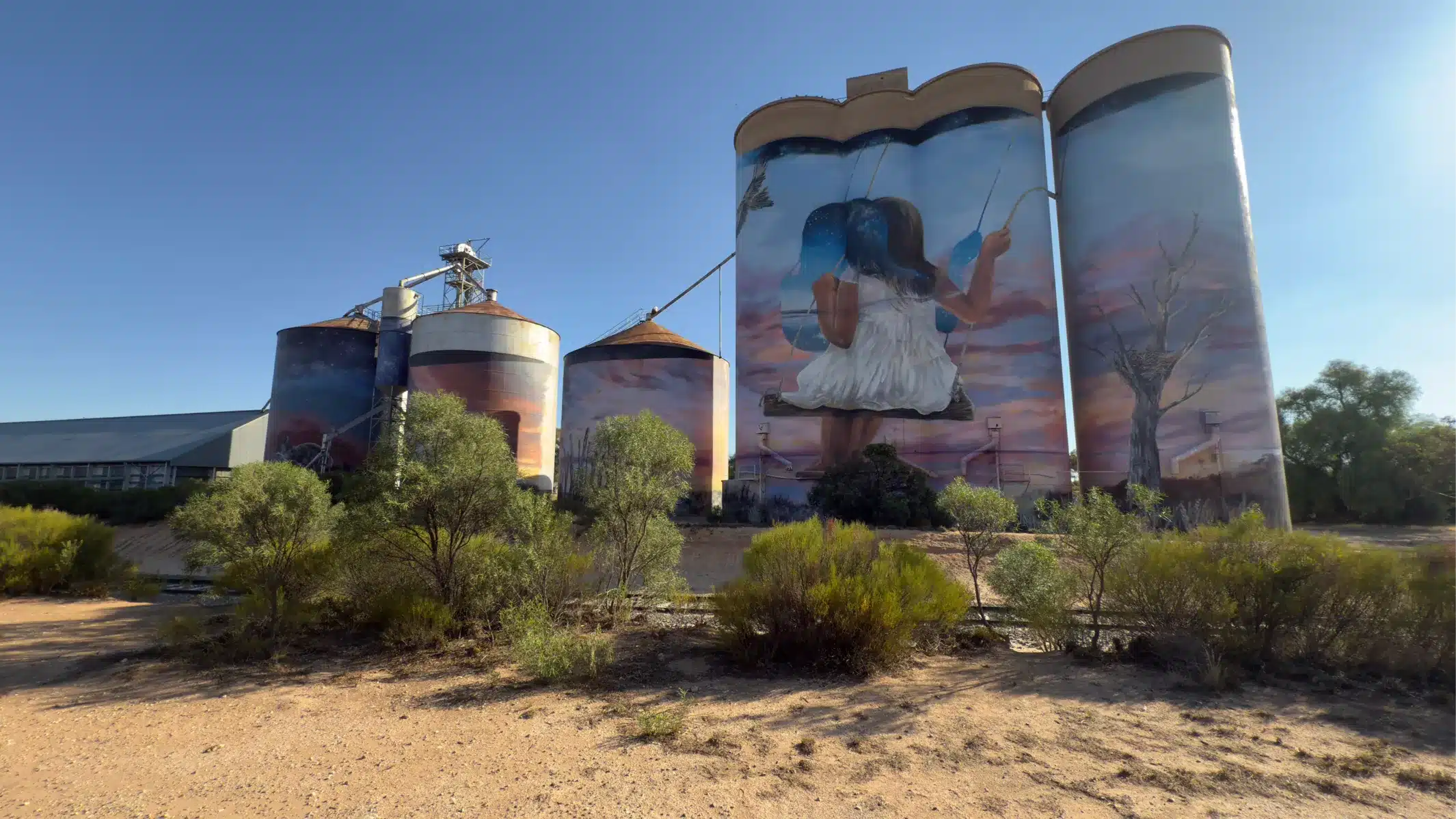 Salt Lake Silos VIC