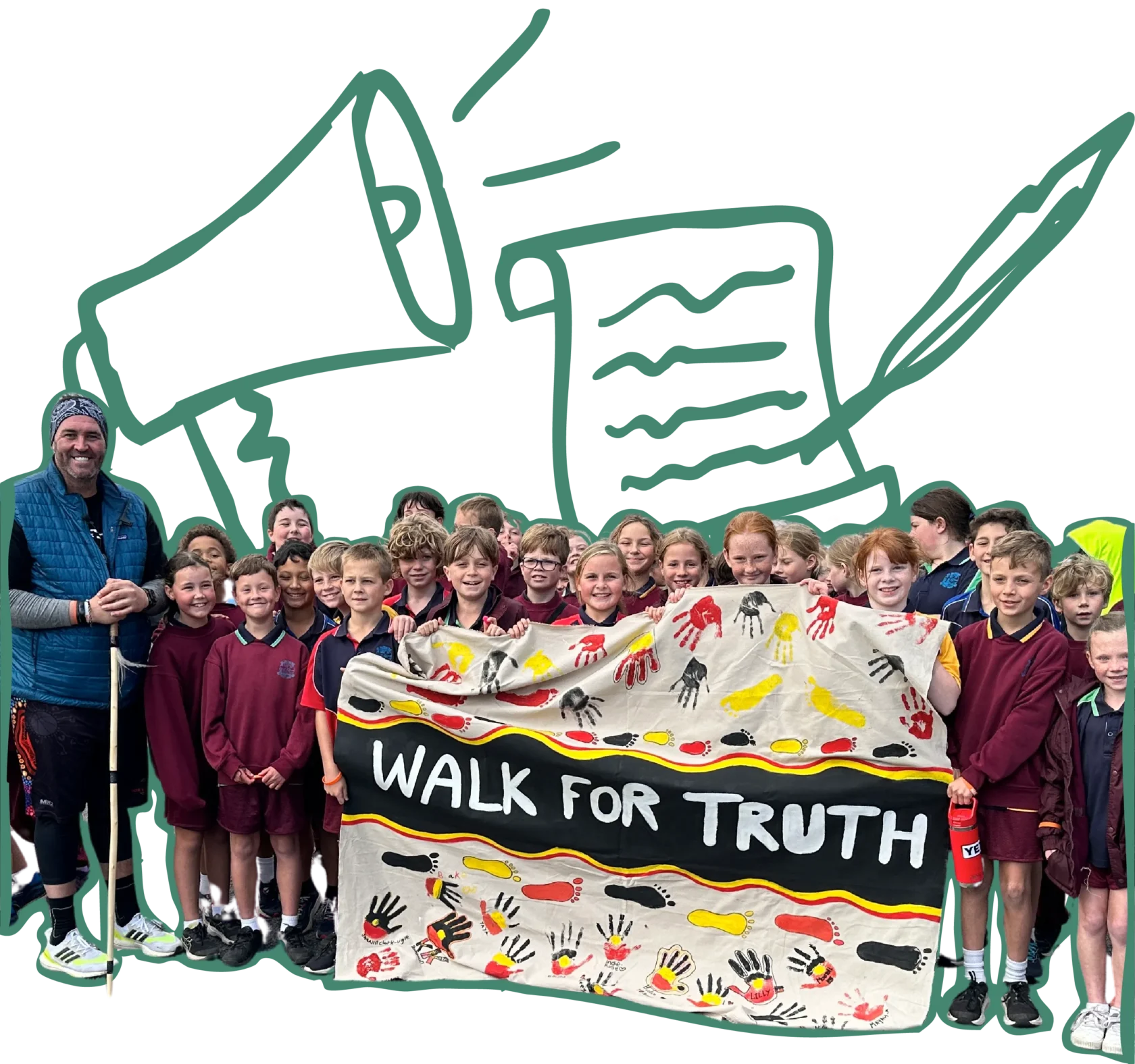 Walk for truth